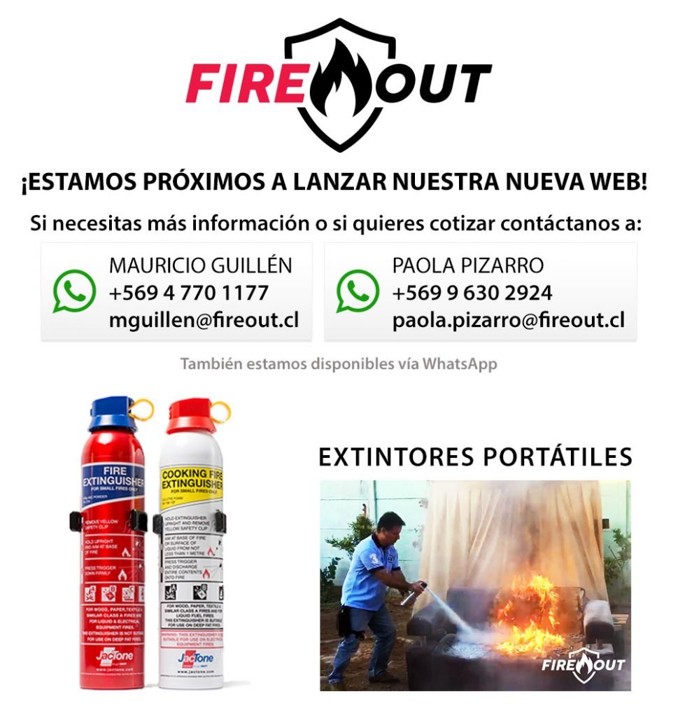 Fireout.cl – Extintores Portátiles